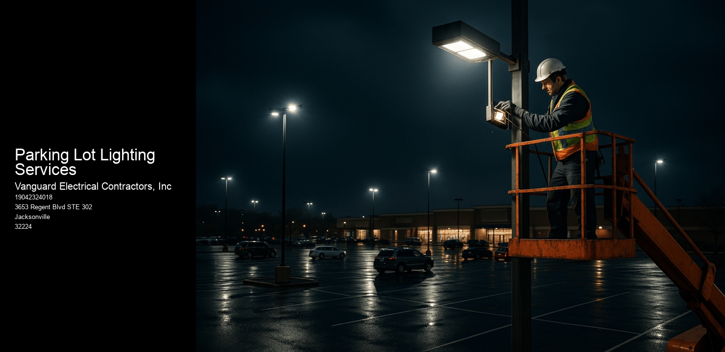Parking Lot Lighting Services